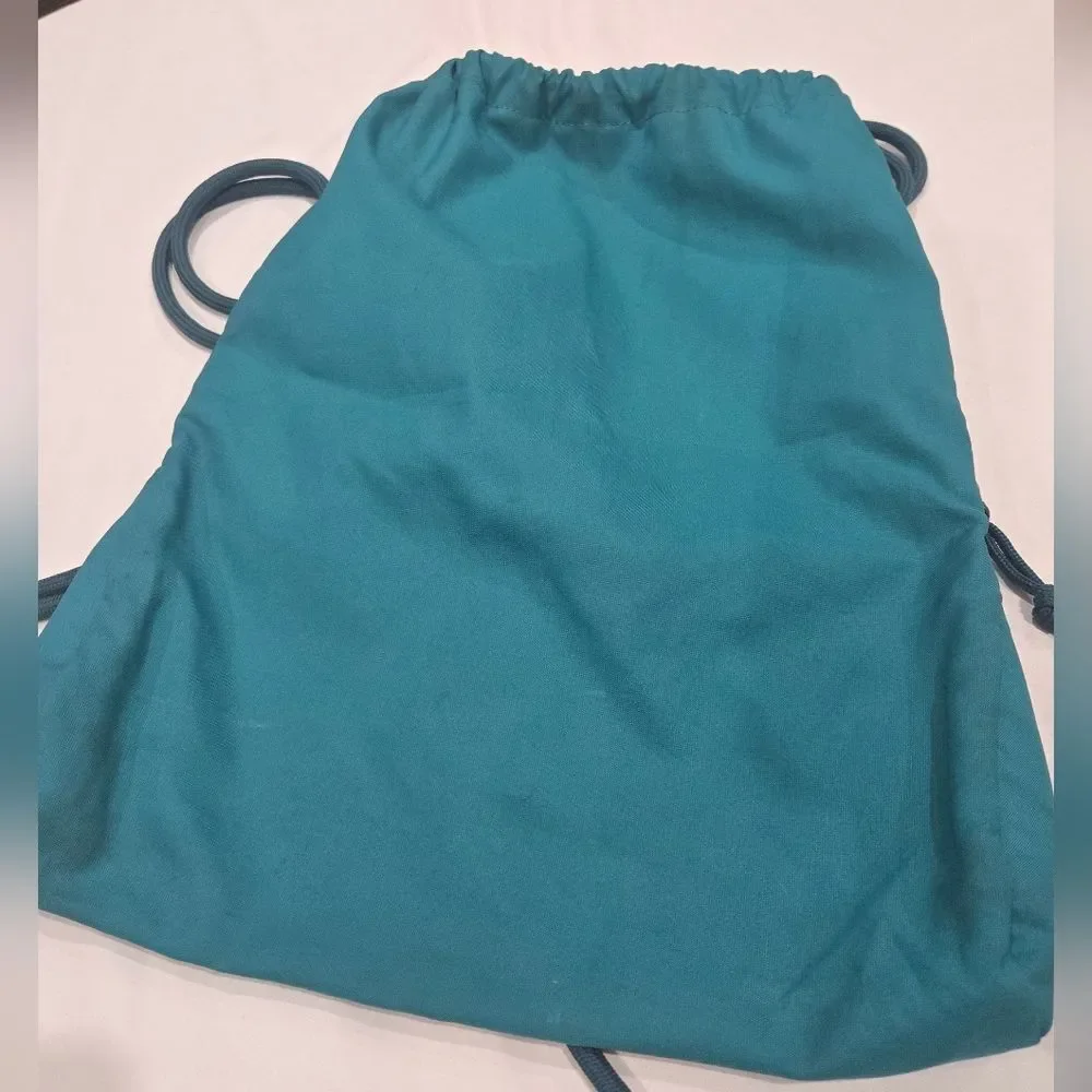 Nike teal turquoise drawstring bag